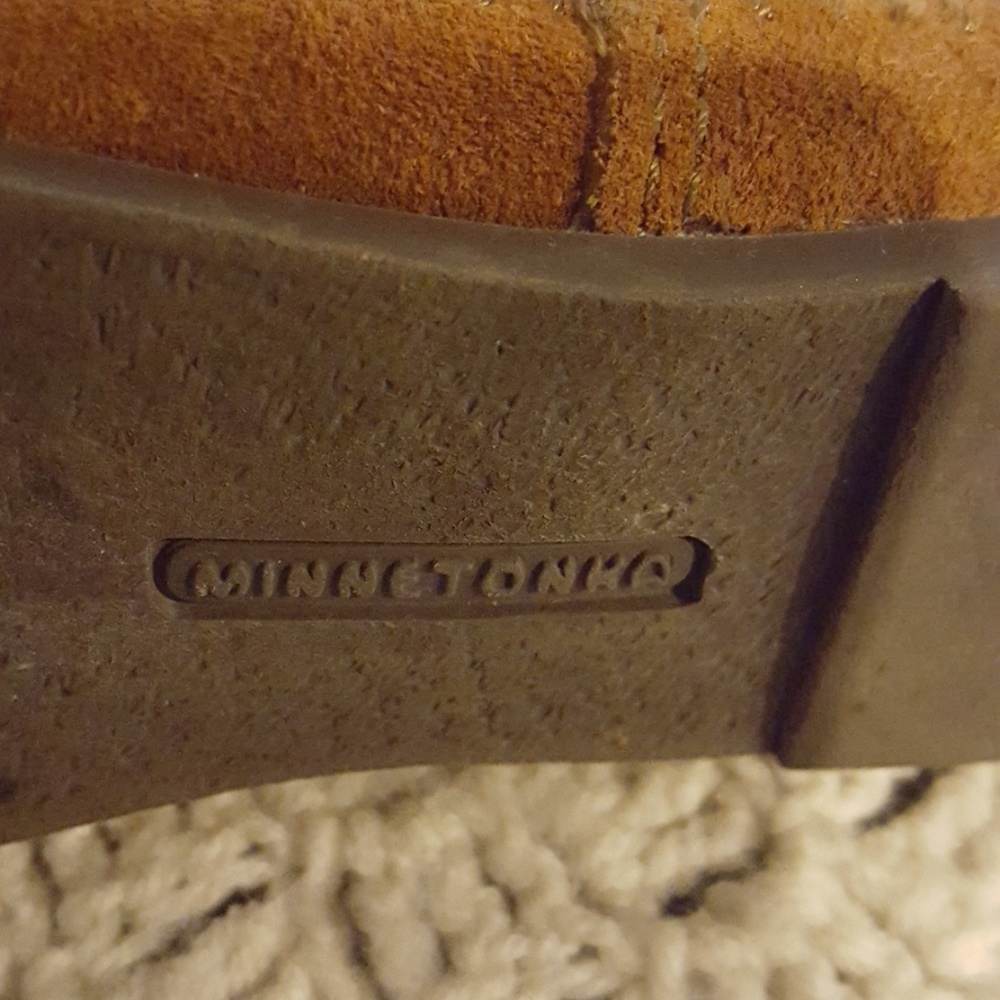 Minnetonka 3-Layer Fringe Boots. - image 5